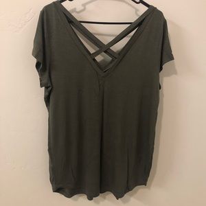 Jessica Simpson Olive Green Top